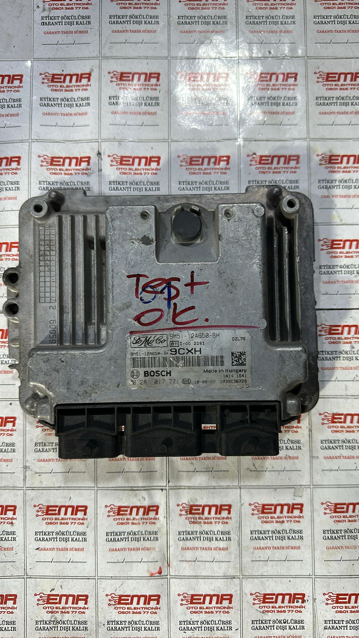 FORD FOCUS C-MAX MOTOR BEYNİ 9M51-12A650-BH